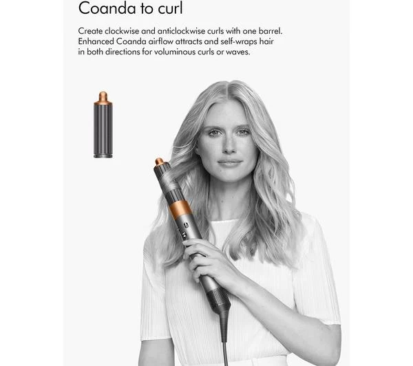 DYSON Airwrap Complete Hair Multi-Styler - Nickel & Copper 11 DYSON Airwrap Complete Hair Multi-Styler - Nickel & Copper - Image 9