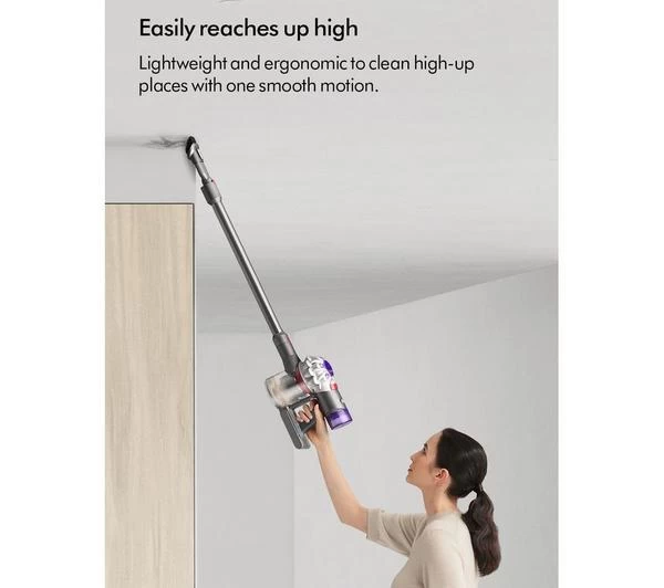 DYSON V15 Detect + Cordless Vacuum Cleaner - Nickel & Black 6 DYSON V15 Detect + Cordless Vacuum Cleaner - Nickel & Black - Image 4