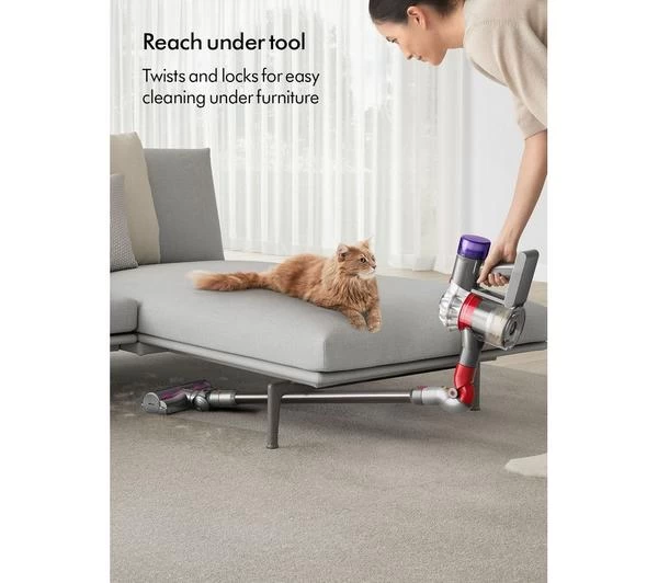 DYSON V15 Detect + Cordless Vacuum Cleaner - Nickel & Black 8 DYSON V15 Detect + Cordless Vacuum Cleaner - Nickel & Black - Image 6