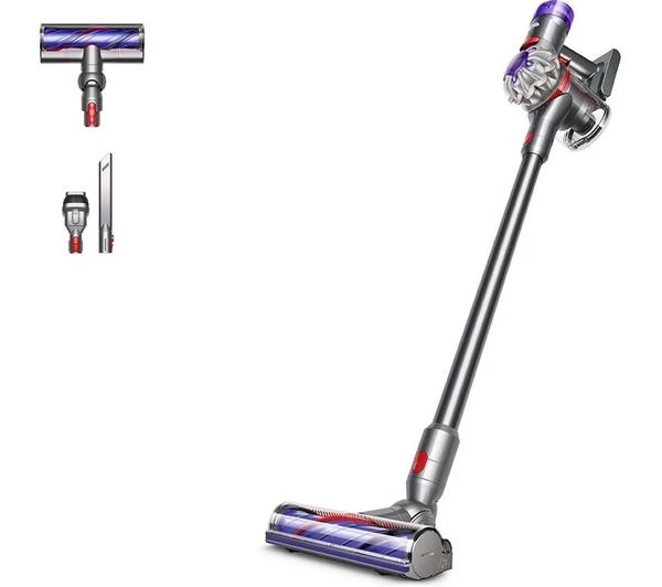 DYSON V8 Cordless Vacuum Cleaner - Silver Nickel 3 DYSON V8 Cordless Vacuum Cleaner - Silver Nickel