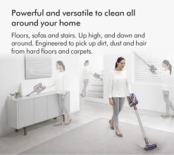 DYSON V8 Cordless Vacuum Cleaner - Silver Nickel 23 DYSON V8 Cordless Vacuum Cleaner - Silver Nickel -Dyson Sale 10249870 007