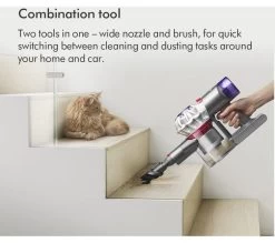 DYSON V8 Cordless Vacuum Cleaner - Silver Nickel 25 DYSON V8 Cordless Vacuum Cleaner - Silver Nickel -Dyson Sale 10249870 009