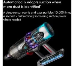 DYSON Gen5detect Absolute Cordless Vacuum Cleaner - Nickel & Blue -Dyson Sale 10249872 008