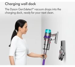 DYSON Gen5detect Absolute Cordless Vacuum Cleaner - Nickel & Blue -Dyson Sale 10249872 013