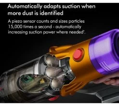 DYSON V12 Absolute Cordless Vacuum Cleaner - Nickel & Yellow 18 DYSON V12 Absolute Cordless Vacuum Cleaner - Nickel & Yellow -Dyson Sale 10250116 007