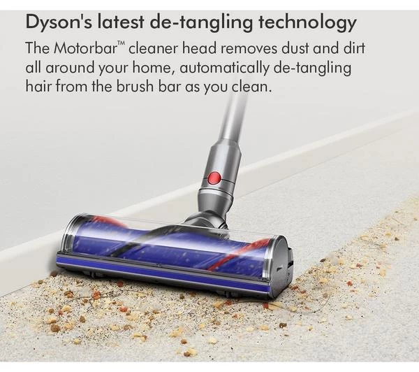 DYSON V12 Absolute Cordless Vacuum Cleaner - Nickel & Yellow 11 DYSON V12 Absolute Cordless Vacuum Cleaner - Nickel & Yellow - Image 9