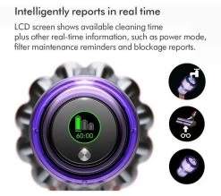 DYSON V11 Cordless Vacuum Cleaner - Nickel & Blue -Dyson Sale 10250123 005