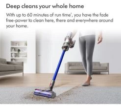 DYSON V11 Cordless Vacuum Cleaner - Nickel & Blue -Dyson Sale 10250123 006