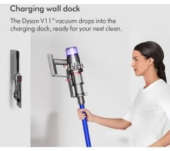 DYSON V11 Cordless Vacuum Cleaner - Nickel & Blue -Dyson Sale 10250123 011