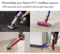 DYSON V11 Cordless Vacuum Cleaner - Nickel & Blue -Dyson Sale 10250123 012