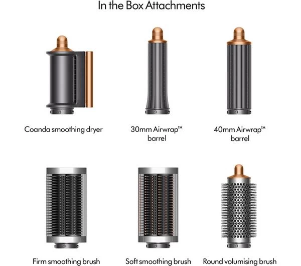 DYSON Airwrap Complete Hair Multi-Styler - Copper & Nickel 4 DYSON Airwrap Complete Hair Multi-Styler - Copper & Nickel - Image 2