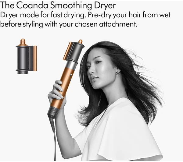 DYSON Airwrap Complete Hair Multi-Styler - Copper & Nickel 8 DYSON Airwrap Complete Hair Multi-Styler - Copper & Nickel - Image 6