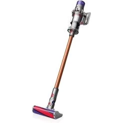 Flagship Dyson Cyclone V10 Absolute Cordless Stick Vacuum Cleaner: Powerful Dyson Digital Motor V10, 14 Cyclones, Bagless, Rechargeable, Whole-Machine Filtration + Microfiber Cloth