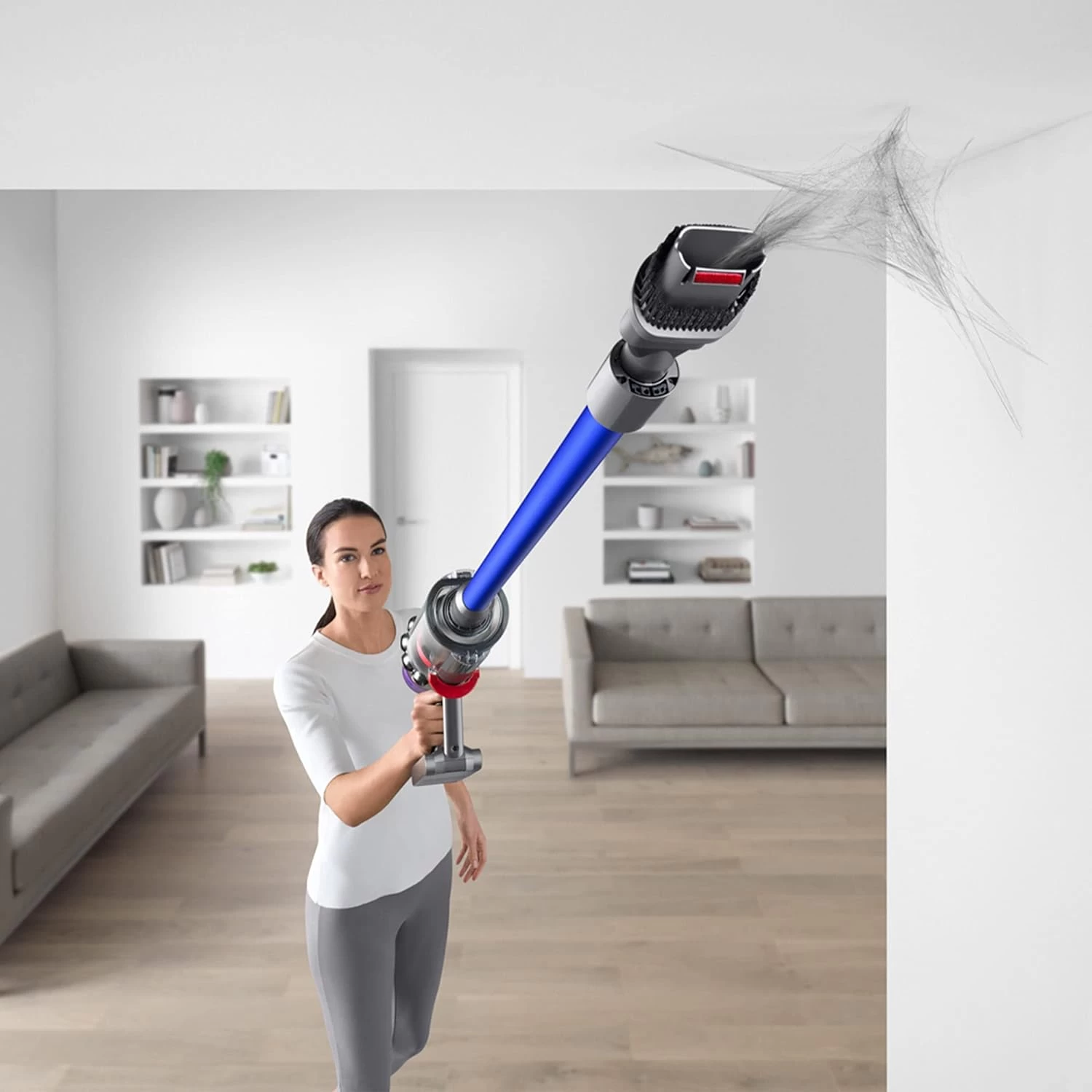 Dyson V11 Cordless Stick Vaccum, Large, Nickel/Blue 10 Dyson V11 Cordless Stick Vaccum, Large, Nickel/Blue - Image 8