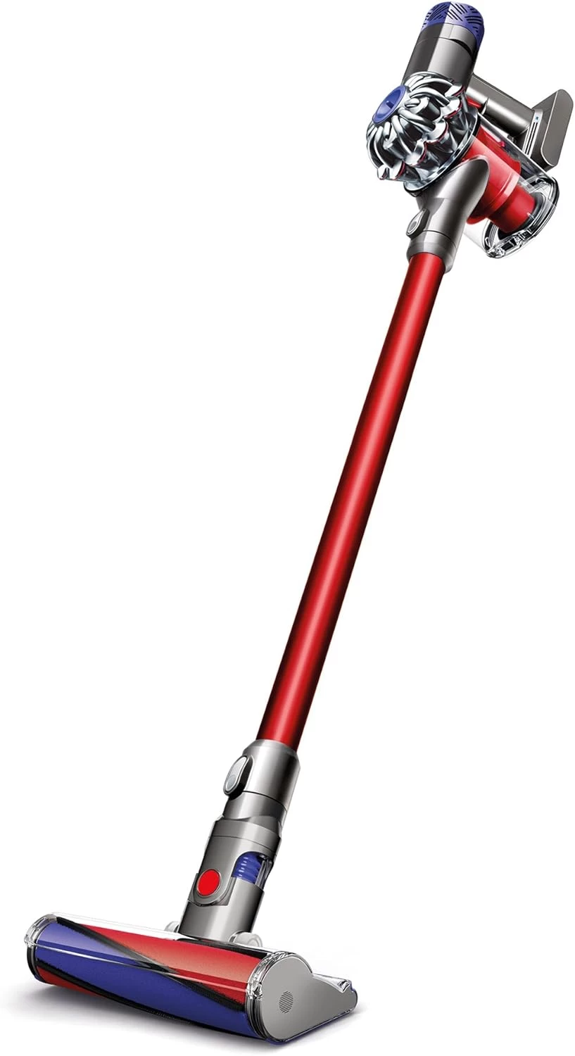 Dyson V6 Absolute Cordless Stick Vacuum Cleaner, Red 3 Dyson V6 Absolute Cordless Stick Vacuum Cleaner, Red