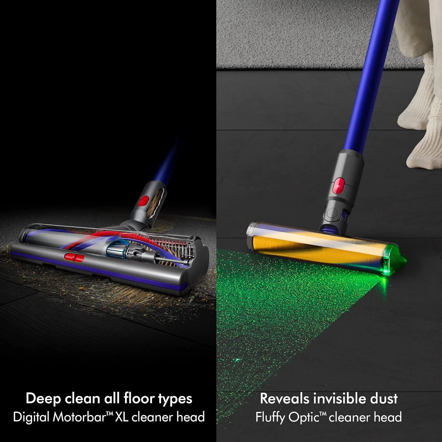 Dyson Gen5outsize Cordless Vacuum Cleaner, Nickel/Blue, Extra Large 7 Dyson Gen5outsize Cordless Vacuum Cleaner, Nickel/Blue, Extra Large - Image 5