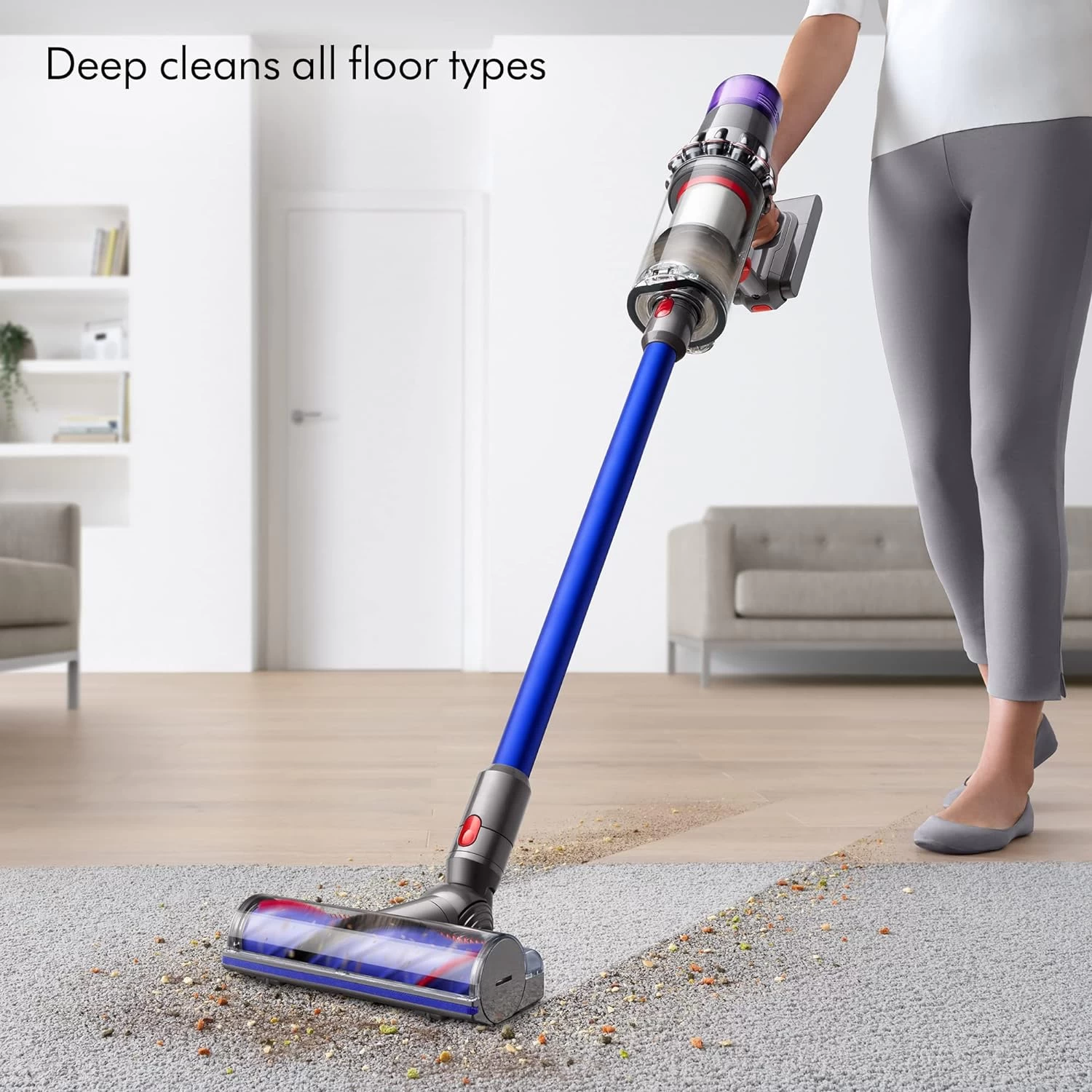 Dyson V11 Cordless Stick Vaccum, Large, Nickel/Blue 5 Dyson V11 Cordless Stick Vaccum, Large, Nickel/Blue - Image 3