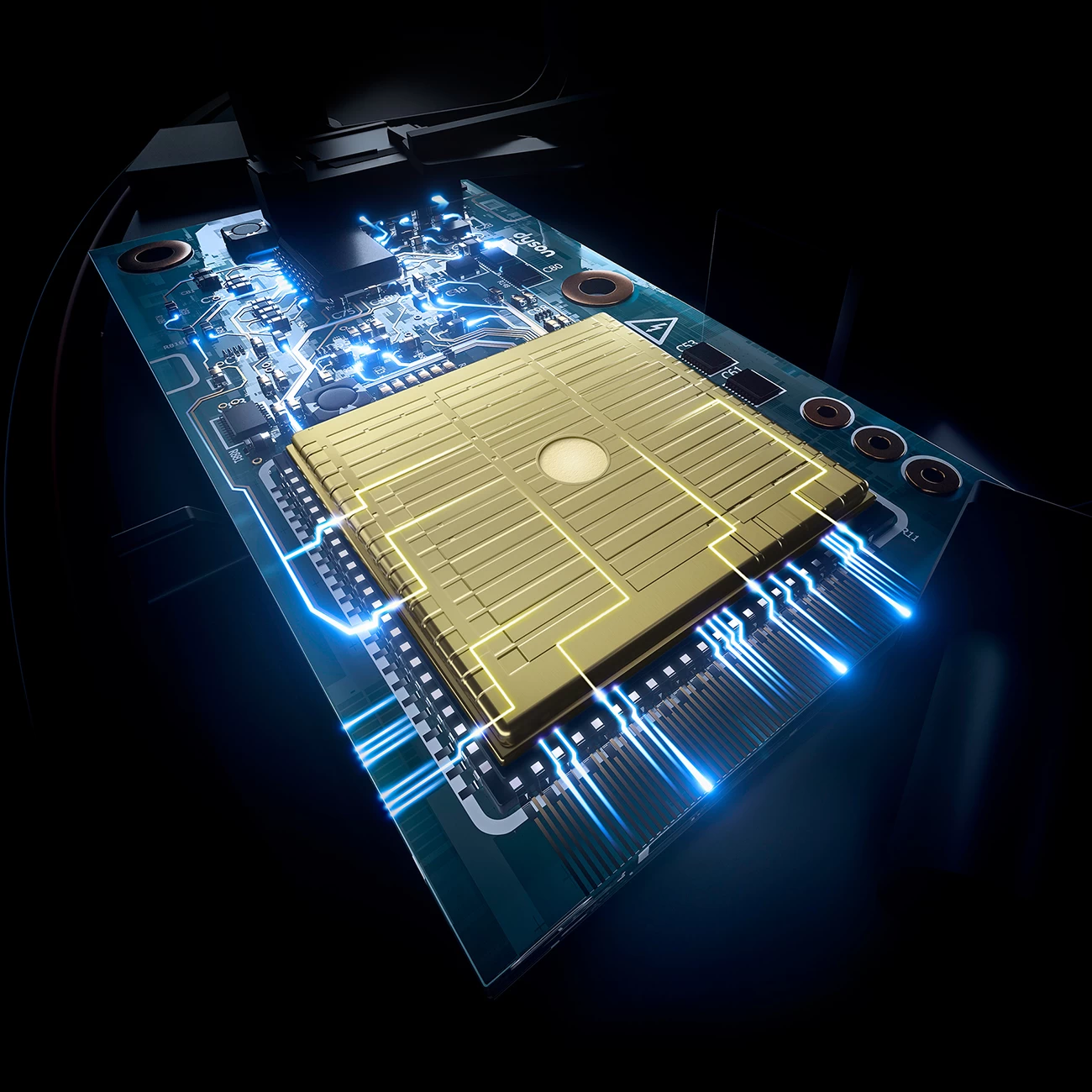 Dyson Purifier Hot+Cool Formaldehyde HP09 White/Gold Air Purifying Heating Fan - 497044-01 8 Dyson Purifier Hot+Cool Formaldehyde HP09 White/Gold Air Purifying Heating Fan - 497044-01 - Image 6