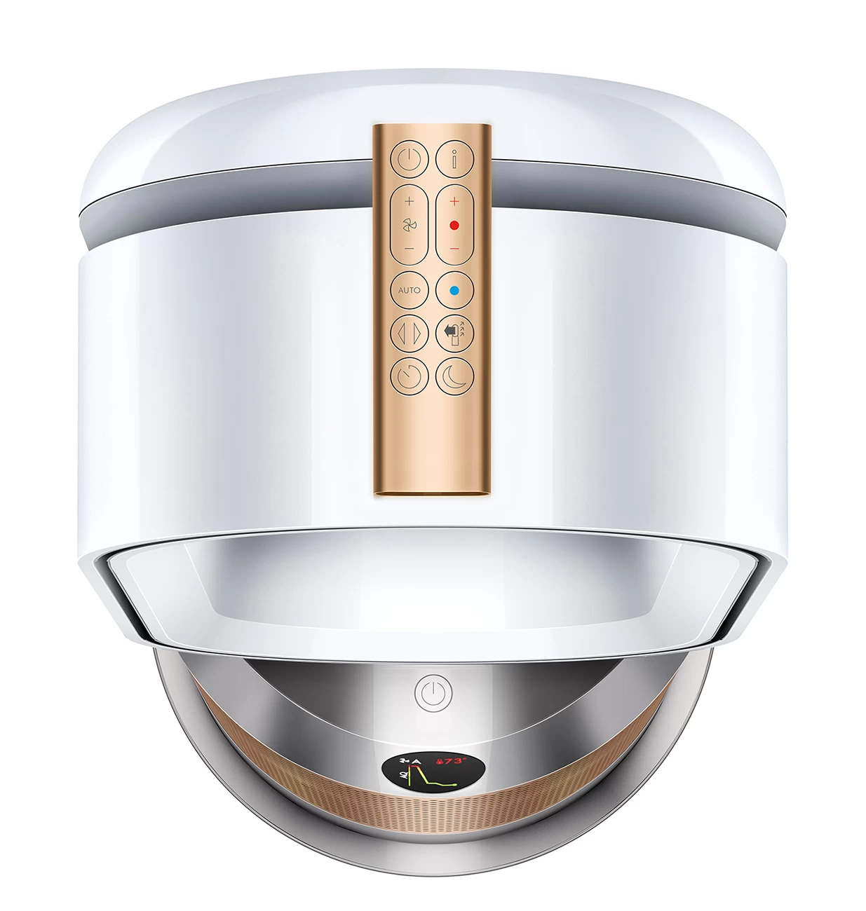 Dyson Purifier Hot+Cool Formaldehyde HP09 White/Gold Air Purifying Heating Fan - 497044-01 5 Dyson Purifier Hot+Cool Formaldehyde HP09 White/Gold Air Purifying Heating Fan - 497044-01 - Image 3