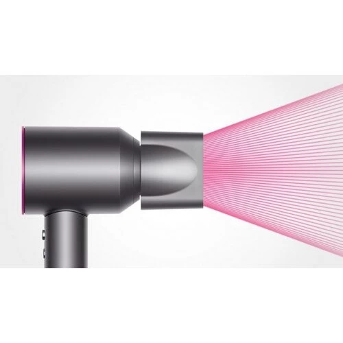 Dyson Supersonic Hair Dryer Iron/Fuchsia With Leather Case 8 Dyson Supersonic Hair Dryer Iron/Fuchsia With Leather Case - Image 6