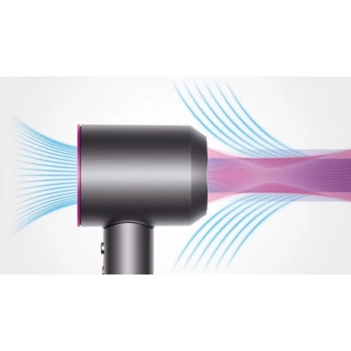 Dyson Supersonic Hair Dryer Iron/Fuchsia With Leather Case 10 Dyson Supersonic Hair Dryer Iron/Fuchsia With Leather Case - Image 8