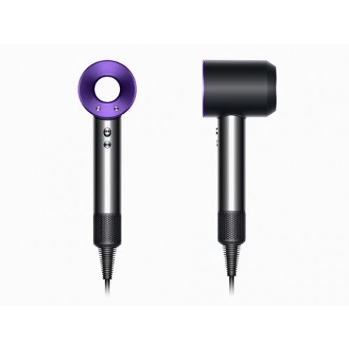 Dyson Supersonic Hair Dryer Black/Purple With Black Case 4 Dyson Supersonic Hair Dryer Black/Purple With Black Case - Image 2